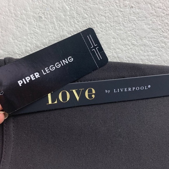 Liverpool Los Angeles Womens Dark Roast Pull On Piper Legging Pants Size 6/28 - Picture 7 of 12